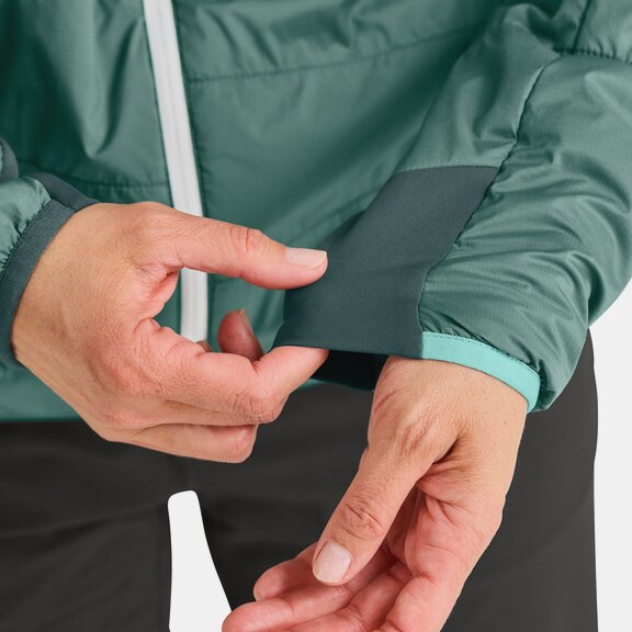 ジャケット・アウター peaces プラスフェニックス +phenix スラッシュポケットダウンジャケット